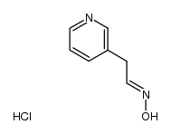 3-pyridineacetaldehyde oxime hydrochloride结构式