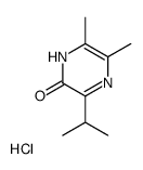 5,6-dimethyl-3-propan-2-yl-1H-pyrazin-2-one,hydrochloride Structure