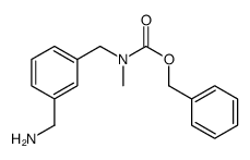 Benzyl [3-(aminomethyl)benzyl]methylcarbamate Structure