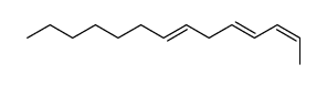 tetradeca-2,4,7-triene结构式