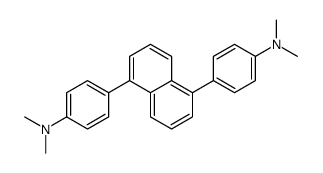 4-[5-[4-(dimethylamino)phenyl]naphthalen-1-yl]-N,N-dimethylaniline Structure