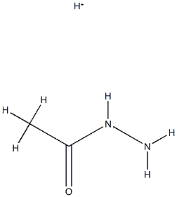 Acetic acid,hydrazide,conjugate monoacid (9CI) picture