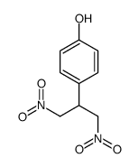 4-(1,3-dinitropropan-2-yl)phenol结构式