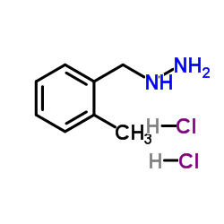 (2-Methylbenzyl)hydrazine dihydrochloride structure