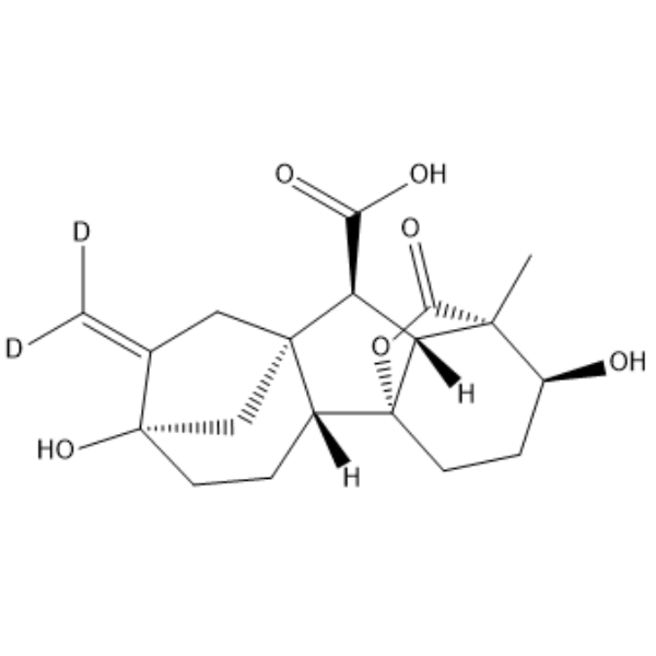Gibberellin A1-d2结构式
