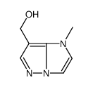 (1-methyl-1H-imidazo[1,2-b]pyrazol-7-yl)methanol(SALTDATA: FREE)结构式