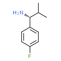 (1R)-1-(4-FLUOROPHENYL)-2-METHYLPROPYLAMINE Structure