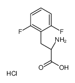 H-2,6-Difluoro-Phe-OH · HCl structure