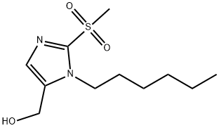 (1-己基-2-甲磺酰基-1H-咪唑-5-基)甲醇图片