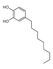4-nonylbenzene-1,2-diol结构式