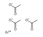 erbium(3+),triacetate结构式