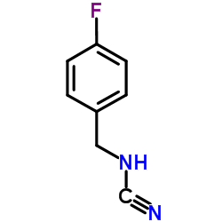 (4-Fluorobenzyl)cyanamide结构式