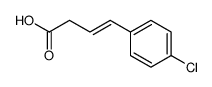 (E)-4-(4-chlorophenyl)but-3-enoic acid结构式