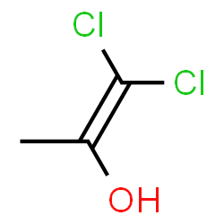 1-Propen-2-ol, 1,1-dichloro- (9CI)结构式