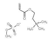 丙烯酰氧乙基三甲基铵甲基硫酸盐结构式