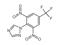 3,5-dinitro-4-(1H-1,2,4-triazol-1-yl)benzotrifluoride结构式