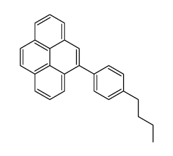 4-(4-n-butylphenyl)pyrene Structure