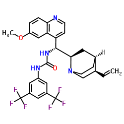 N-[3,5-bis(trifluoromethyl)phenyl]-N'-[(9R)-6'-Methoxycinchonan-9-yl]-Urea picture