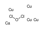 Tetracopper calcium oxychloride Structure