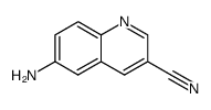 3-Quinolinecarbonitrile,6-amino-(8CI)图片