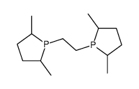 1-[2-(2,5-dimethylphospholan-1-yl)ethyl]-2,5-dimethylphospholane Structure