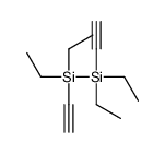 [diethyl(ethynyl)silyl]-diethyl-ethynylsilane结构式