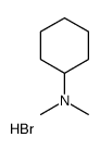 N,N-dimethylcyclohexanamine,hydrobromide结构式