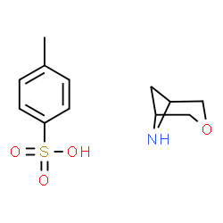 3-Oxa-6-azabicyclo[3.1.1]heptane; 4-methylbenzene-1-sulfonic acid structure