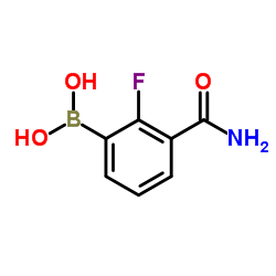 3-Aminocarbonyl-2-fluorophenylboronic acid picture