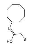 2-bromo-N-cyclooctylacetamide Structure