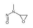 1-(N-nitrosomethylamino)oxirane structure