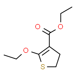 3-Thiophenecarboxylicacid,2-ethoxy-4,5-dihydro-,ethylester(9CI)结构式