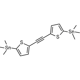 1,2-Bis(5-(trimethylstannyl)thiophen-2-yl)ethyne picture