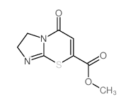 5H-Imidazo[2,1-b][1,3]thiazine-7-carboxylicacid, 2,3-dihydro-5-oxo-, methyl ester Structure