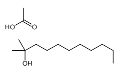 acetic acid,2-methylundecan-2-ol Structure