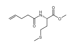 N-Pent-4-enoyl-L-methionine methyl ester Structure