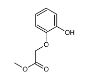 methyl 2-(2-hydroxyphenoxy)acetate结构式