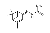 pin-2-en-4-one semicarbazone结构式