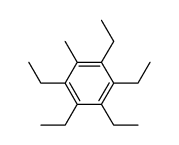 pentaethyltoluene结构式
