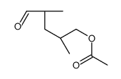 [(2S,4R)-2,4-dimethyl-5-oxopentyl] acetate Structure