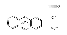 {MoCl2(CO)3(PPh3)2结构式