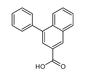 4-phenylnaphthalene-2-carboxylic acid structure