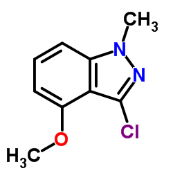 3-Chloro-4-methoxy-1-methyl-1H-indazole picture