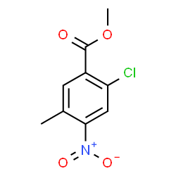 Methyl 2-chloro-5-methyl-4-nitrobenzoate图片