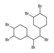 1,1'-(1,2-dibromoethane-1,2-diyl)bis[3,4-dibromocyclohexane]结构式