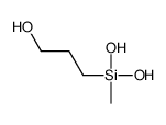 3-[dihydroxy(methyl)silyl]propan-1-ol Structure