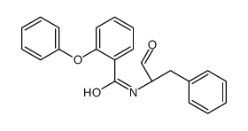 N-[(2S)-1-oxo-3-phenylpropan-2-yl]-2-phenoxybenzamide Structure