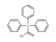 1-bromoethenyl-triphenyl-silane Structure