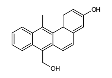 7-(hydroxymethyl)-12-methylbenzo[a]anthracen-3-ol Structure