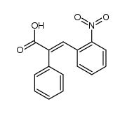 (E)-3-(2-Nitrophenyl)-2-phenyl-2-propenoic acid Structure